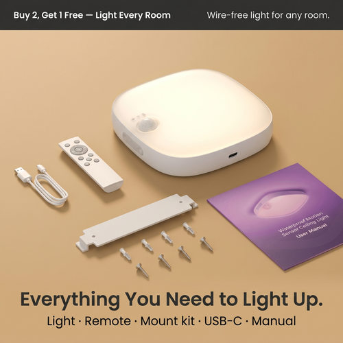 The Lumora™ Shower Light